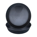 LWALRS Plant Saucer 14 Inch 2 Pack 10 12 14 16 18 20 25, Plastic Plant Trays for Pots，Extra-Deep Plant Water Dray Tray