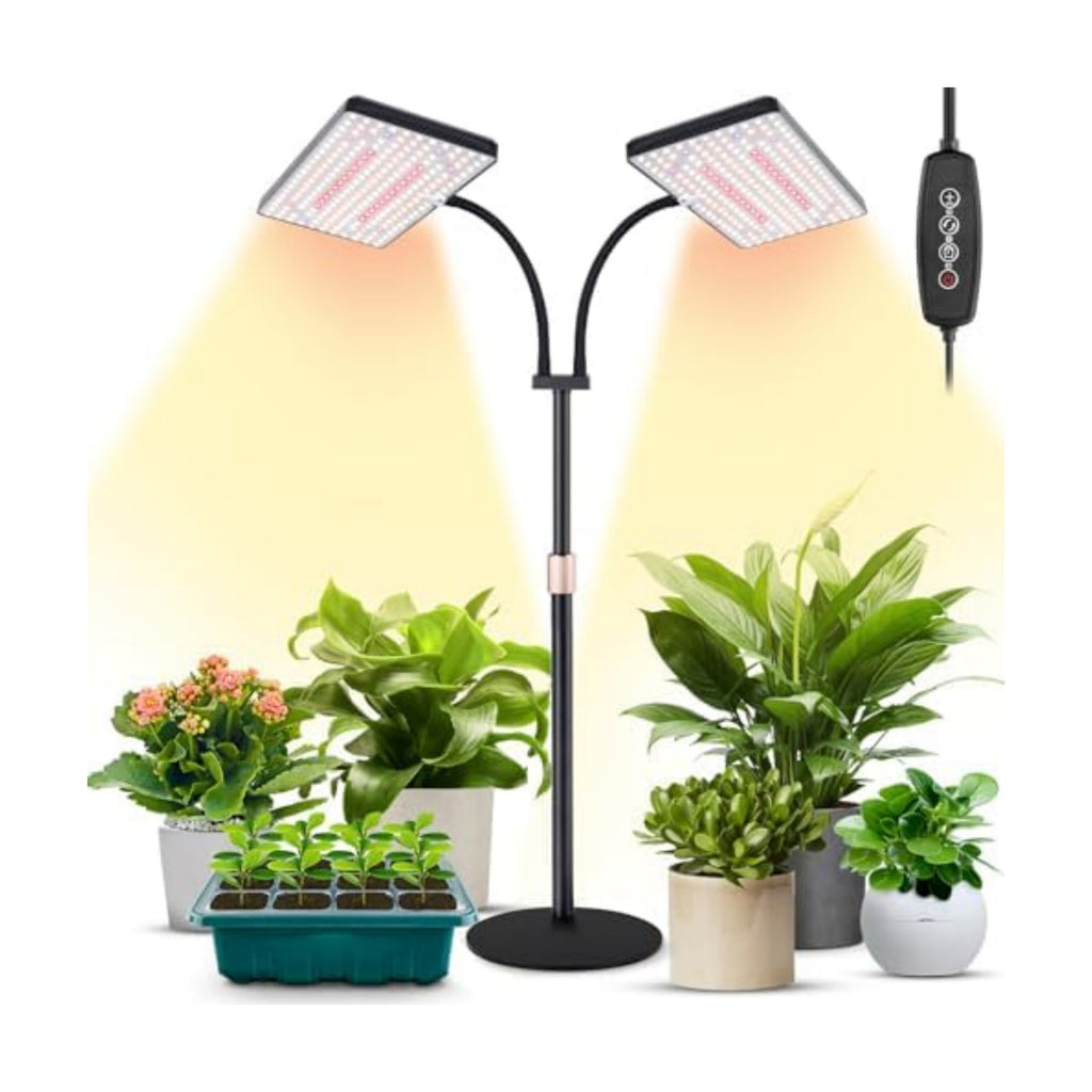 LBW Desk Grow Lights for Indoor Plants, 428 LEDs Full Spectrum Plant Light