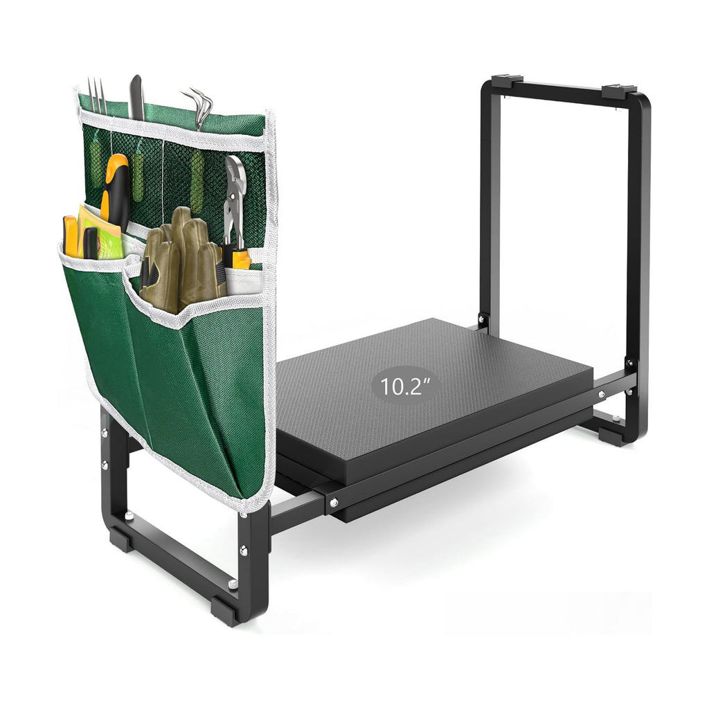 Garden Kneeler and Seat, 10.2" Wider Heavy Duty Thick for Kneeling and Seat | Multifunctional Kneeler Bench, Gardening