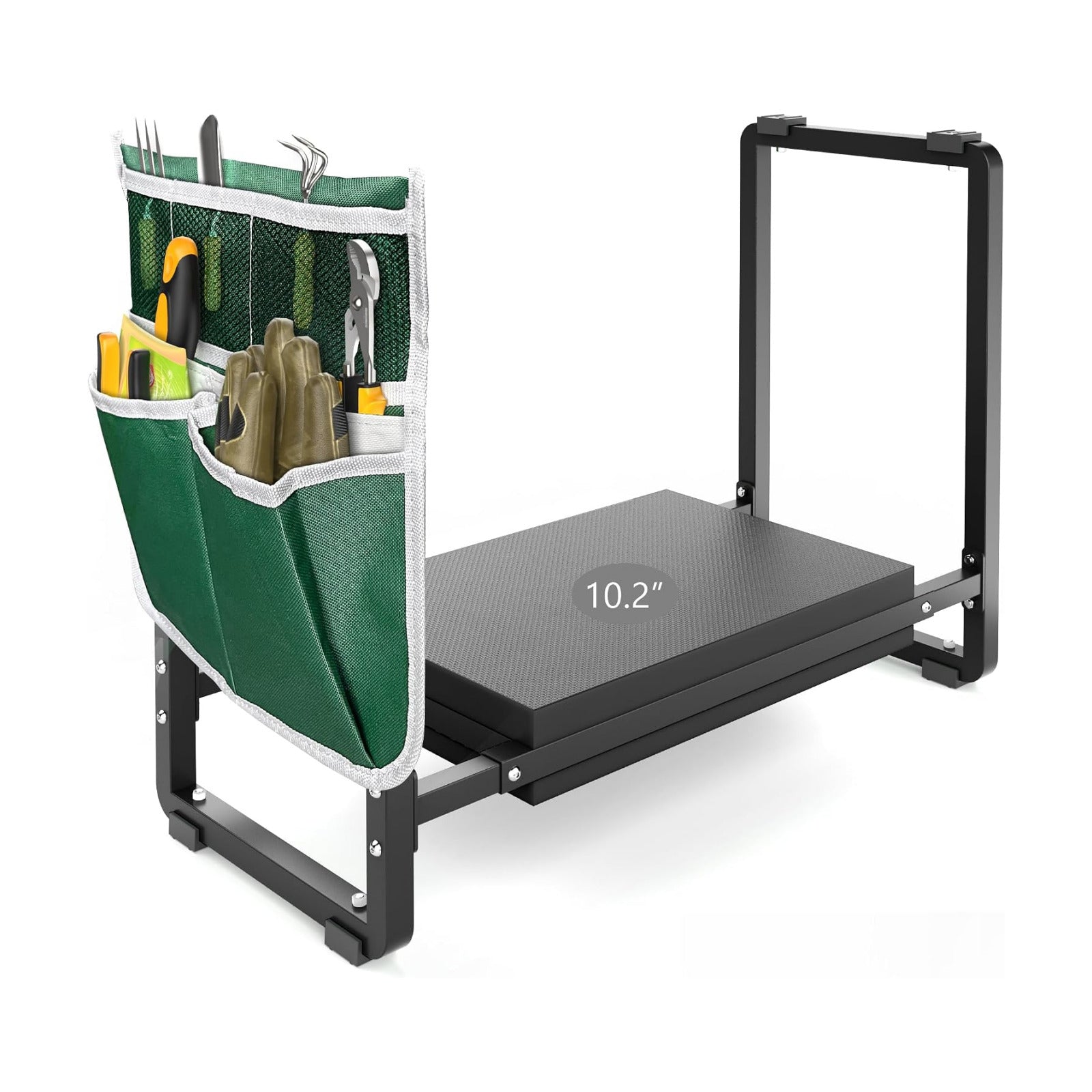 Garden Kneeler and Seat, 10.2" Wider Heavy Duty Thick for Kneeling and Seat | Multifunctional Kneeler Bench, Gardening