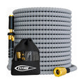 TITAN Flexible Garden Hose 100FT – Ultra Lightweight, Heavy Duty Water Hose with Brass Fittings & Jet Nozzle –