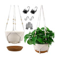10 Inch Hanging Planters for Indoor Plants,Set of 2 Hanging Pots for Plants with Self-Watering, Outdoor Hanging Plant