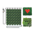 36 Pockets Self Watering Wall Mounted Vertical Planter, Wall Planter Indoor Vertical Living Green Plant Wall Easy
