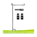 1 Pack Garden Flag Stand Holder Pole, Proof Metal Paint Yard Flag Stand