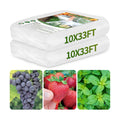 Garden Netting 10x33FT 2 Pack Ultra Fine Mesh, Insect Barrier Bird Netting for Garden Protection, Insect Bug Netting