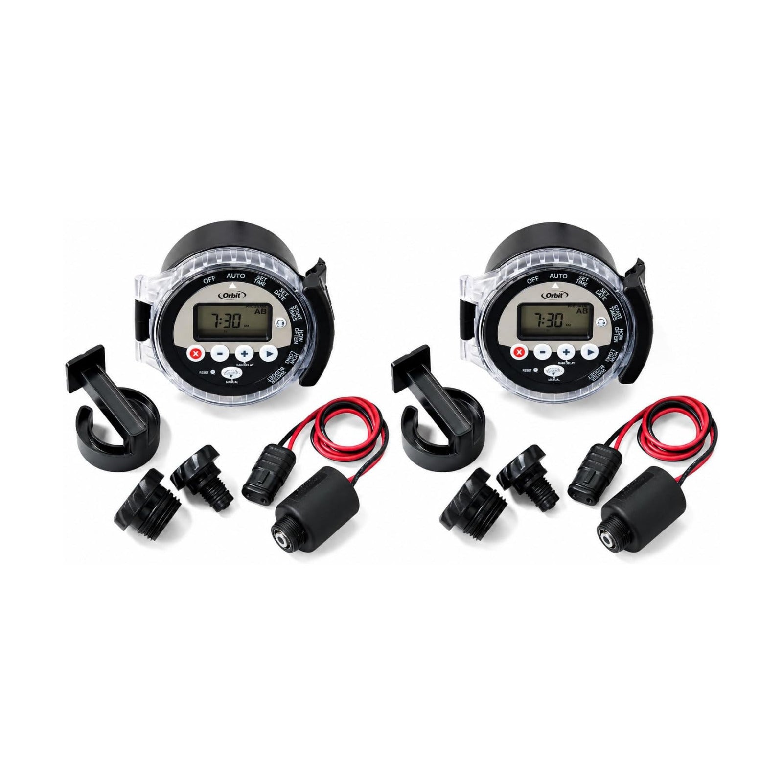 2-Pack Orbit 57865 Battery-Operated Sprinkler Timer - Convenient Automated Watering Device (2 Total timers)