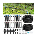 Riboud Quick-Connect 200FT Drip Irrigation System Kit, Automatic Garden Plant Watering System for Greenhouse, Yard