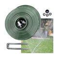Watoo 2026 Sprinkler Hose & Soaker Hose for Yard - 75 FT Reinforced Flat Garden Hose with Holes, Heavy Duty No-Kink