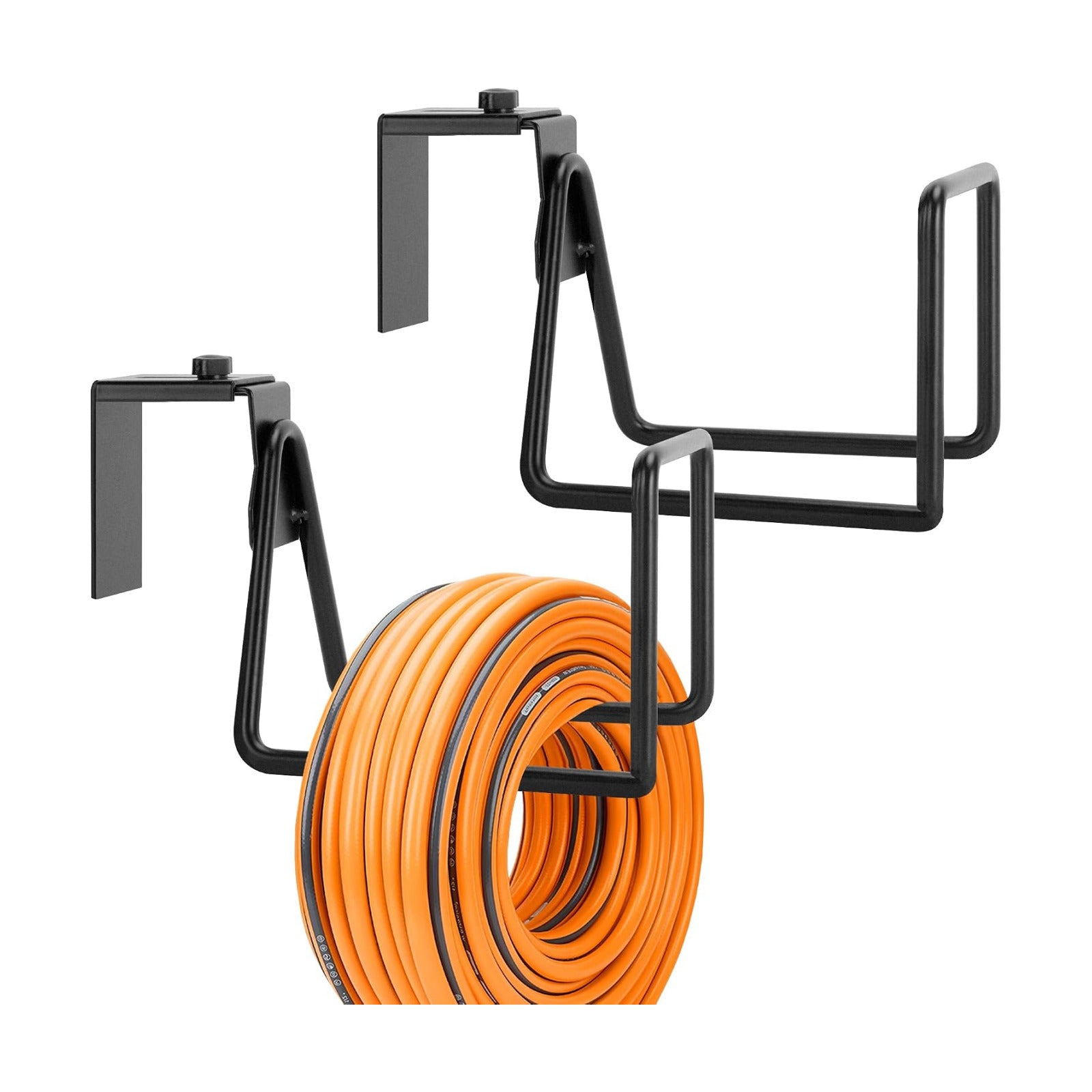 Adnee 2 Pack Garden Hose Holder, Heavy Duty Wall Mount Hose Hanger | Adjustable Hose Reel Hose Hooks for Water Hose