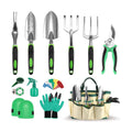Gardening Supplies, Garden Tool Set, 19 Pcs Stainless Steel Garden Tool Kit with Bag, Ideal Gardening Gifts for Women
