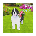 Newfoundland Dog Planter Pots, Animal Shaped Flower Pot | Cute Plant Gift for Women and Pet Lovers, Indoor Outdoor
