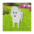 Poodle Dog Planter Pots, Animal Shaped Flower Pot | Cute Plant Gift for Women and Pet Lovers, Indoor Outdoor Garden