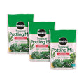Gro Tropical Potting Mix, For Container Plants, Use with Snake Plants, Spider Plants, Pothos, Monstera, 6 qt., 3-Pack