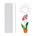 18IN Plant Stakes, Plant Sticks 20PCS Acrylic Clear Plant Support Stakes