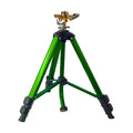 LIULO TOOL Impact Sprinkler on Tripod Base, Tripod Sprinklers with Head, 360 Degree Large Area Irrigation with