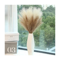 Wertuirk 9 Stems Faux Pampas Grass, 38 Inch Long Fluffy Pompous Grass Bulk
