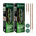 K-Brands 4 Pack Moss Pole Bundle - 2 x 63'' + 2 x 25'' Monstera Plant Support - Moss Poles for Climbing Plants Monstera
