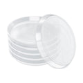 FUIJOL Clear Plant Saucer 12 14 16 18 20 Inch, Durable Plant Drip Trays Saucers for Pots, No Holes Water Catcher Trays