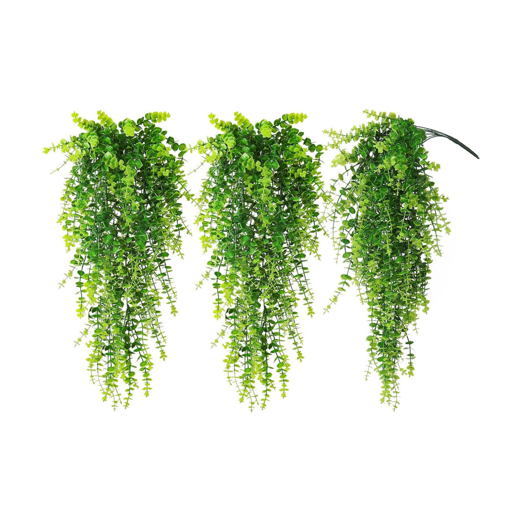 RECUTMS Hanging Money Plants Fake Outdoor Hanging Artificial Flowers Vines