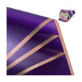 20 Sheet Flower Wrapping Paper-Waterproof Bouquet Paper (Deep purple)