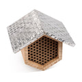Rivajam Beekeeper Pro Mach II Mason Bee House - Strong + Waterproof Bee Hotel & Insect Habitat - Replaceable Mason Bee
