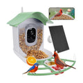 Bird Feeder with Camera Solar,2K HD Live Video Outdoors,Smart AI Identify