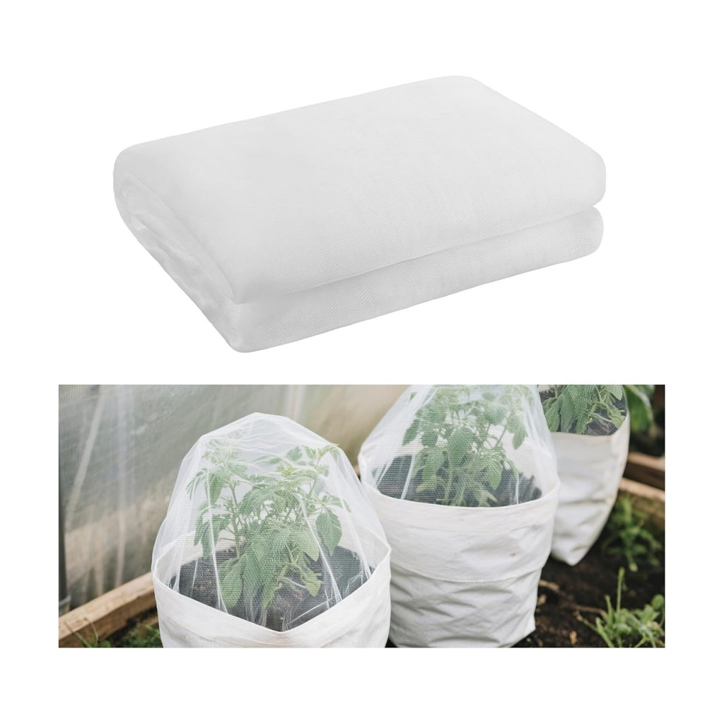 Alphatool 4x10ft Garden Netting, Ultra Fine Mesh Plant Covers