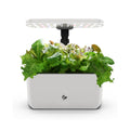 AeroGarden Harvest Lite, Cream | Soil-free Indoor Hydroponic Garden with LED Grow Light for Year-Round Gardening of up