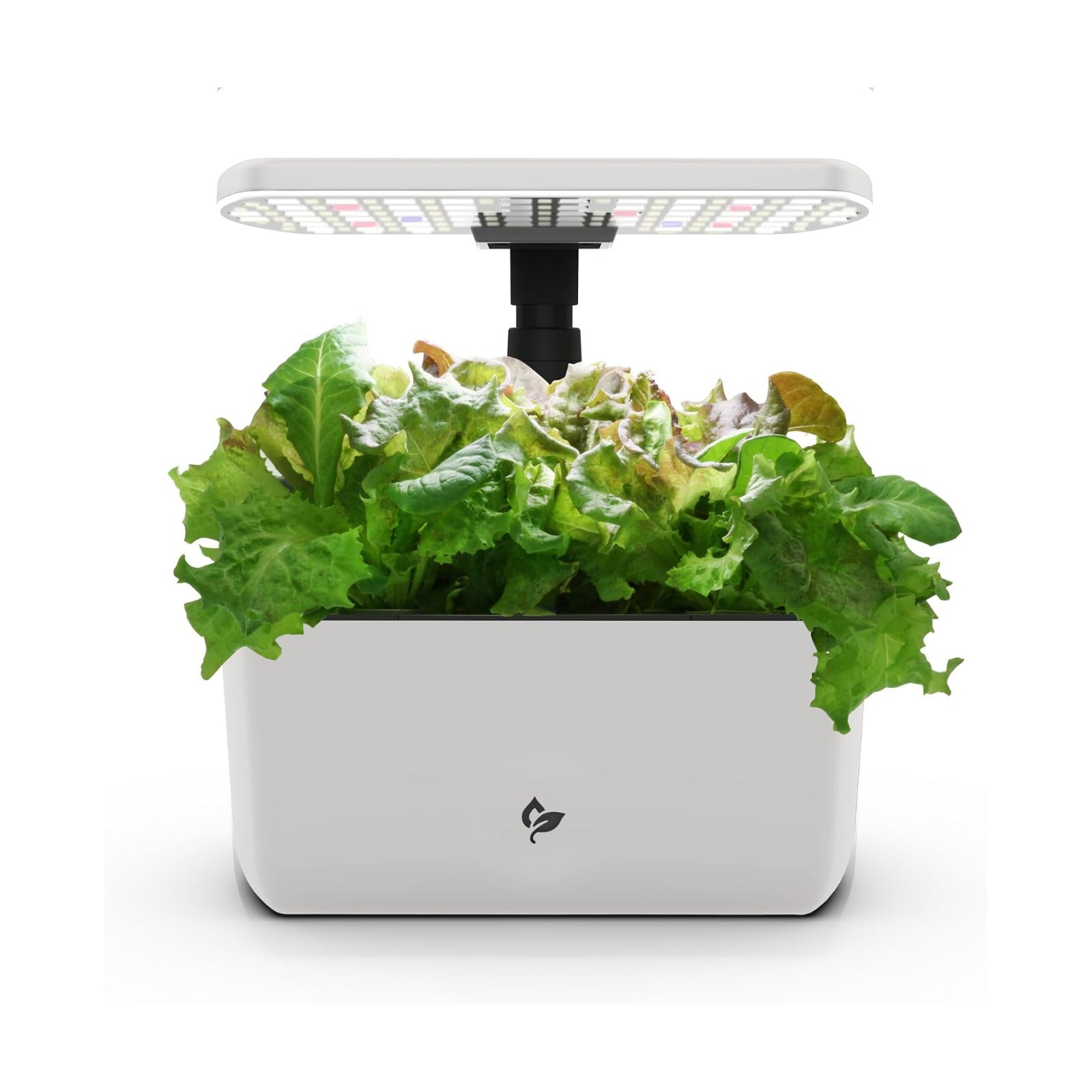 AeroGarden Harvest Lite, Cream | Soil-free Indoor Hydroponic Garden with LED Grow Light for Year-Round Gardening of up