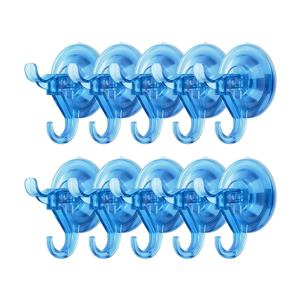 Antimbee Suction Hooks, 10 Pack Reusable Hangers, Removable Wreath Holder
