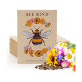 Bee Kind Pollinator | Beautiful Bee Art | Environmental Favors Cards for Guests Seed Packets | Pollinator Wildflower