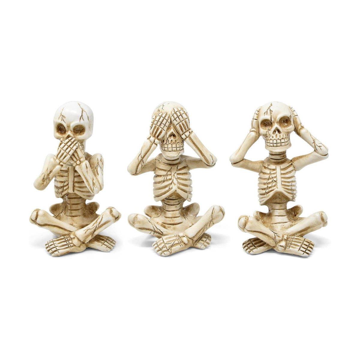 Gift Boutique Halloween Skeleton Figurines Set of 3 Gothic Decoration