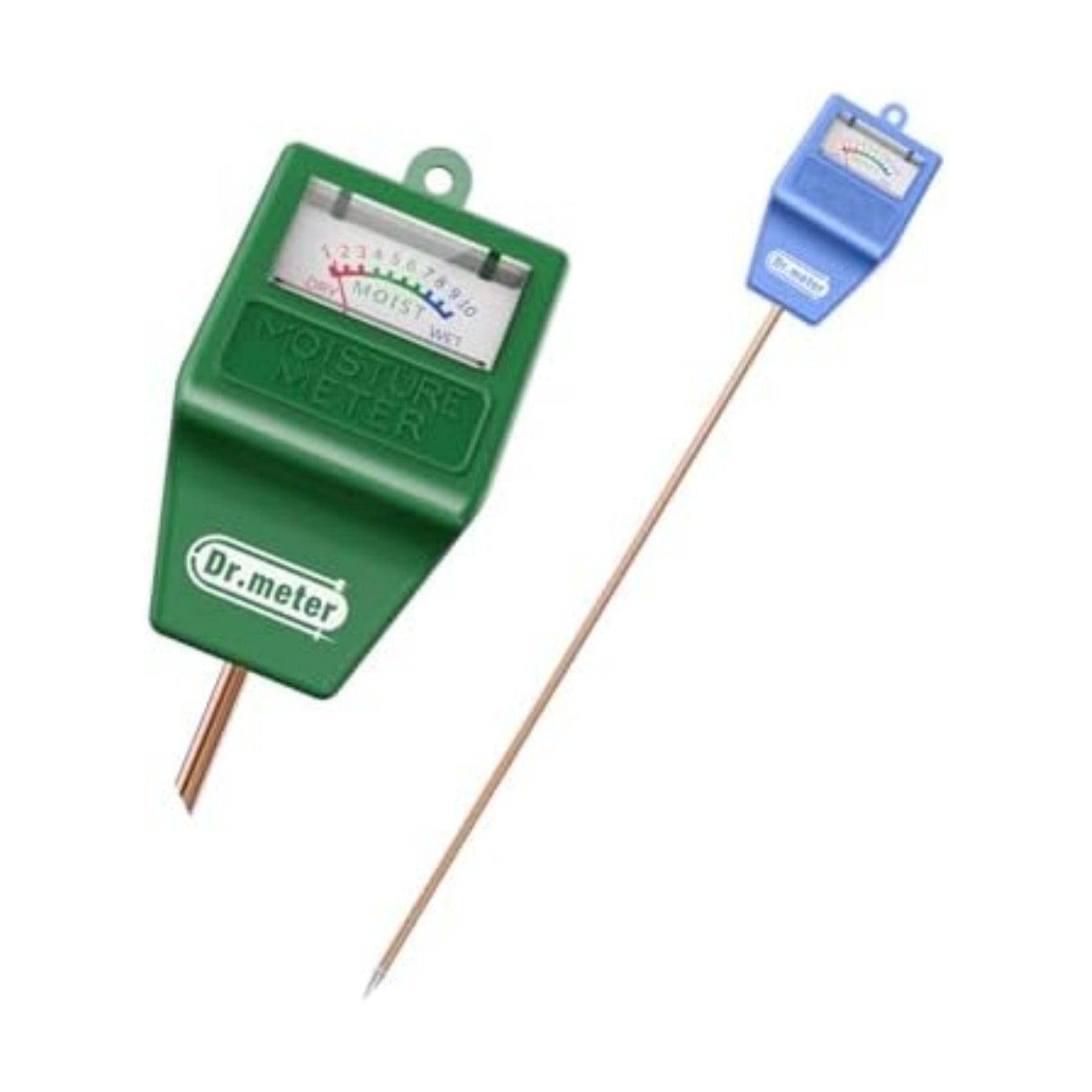 Dr.meter Soil Moisture Meter S10 Green + S10 Plus Blue