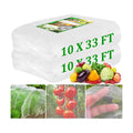 Garden Netting, Actgan Plant Cover 10x33FT Ultra Fine Mesh Netting, White Bird Netting Barrier Greenhouse Row Cover