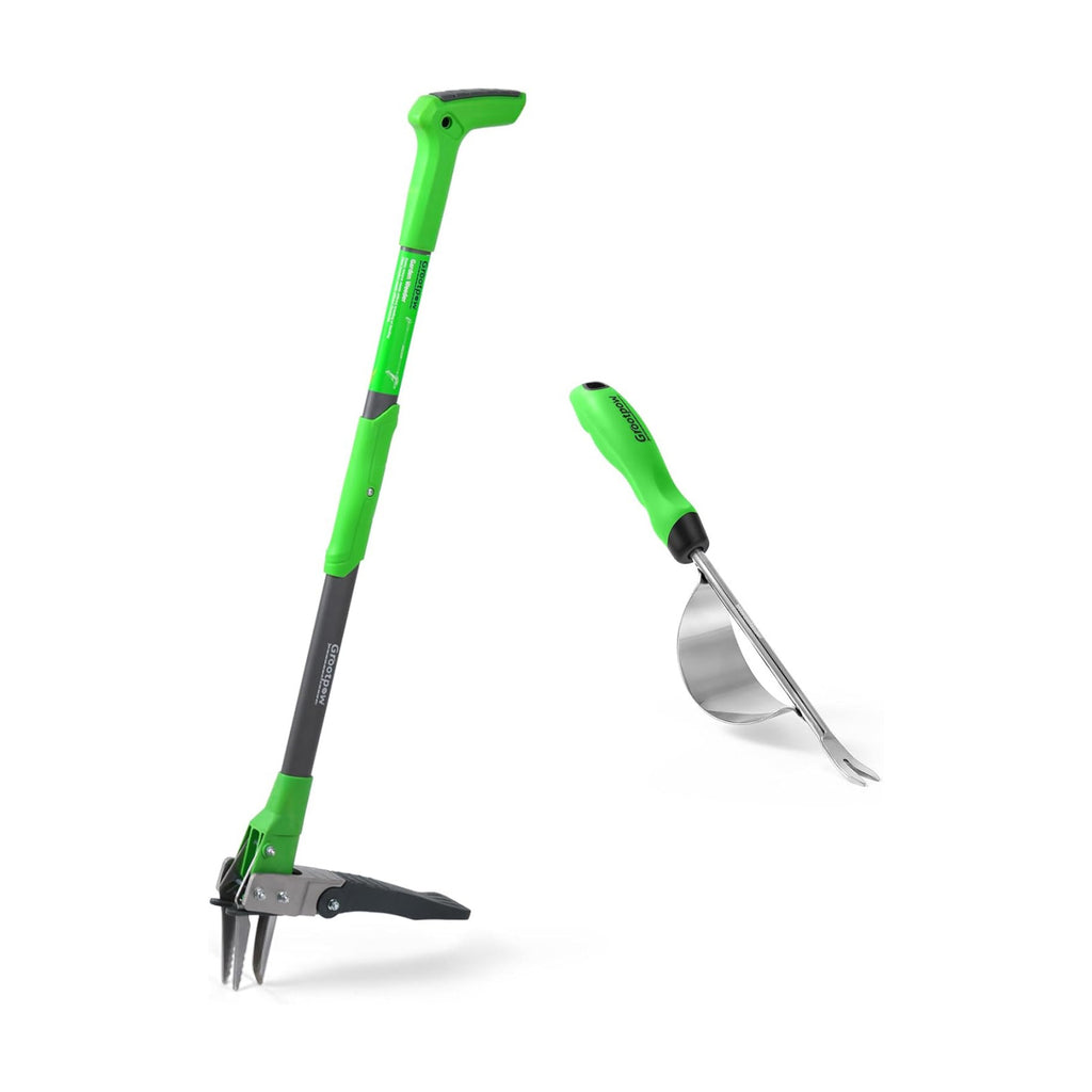 WP5 Apex Weed Puller + Hand Weeder - Bundle Stand Up Weed Puller & Hand Weeder Tool for The Easiest & Most Effective