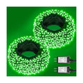 2 Pack Christmas Lights Outdoor, Total 200FT 600 LED Christmas Tree Lights