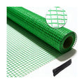 Garden Fence 4 x 100 FT,0.4" Mesh Plastic Fencing,50PCS Zip Ties | Deer Fence Temporary Fence Snow Fence Safety