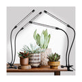 Black Grow Lights for Indoor Plants, 168 LEDs Clip Plant Lights, Full Spectrum LED Plant Growing Lamps with Flexible