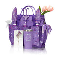 Gardening Gifts for Women, Garden Tool Set, Heavy Duty Gardening Hand Tools with Garden Tool Bag, Purple