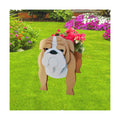 English Bulldog Dog Planter Pots, Animal Shaped Flower Pot | Cute Plant Gift for Women and Pet Lovers, Indoor Outdoor
