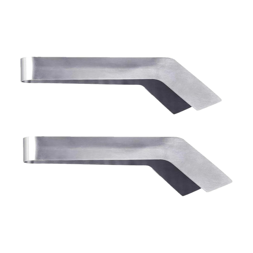 2 Pcs Seedling Transplanting Tongs, 6.7/8.7 inch Stainless Steel Gardening Remove Seedling Starters, Seedling Remove Pliers for Reducing Root Damage