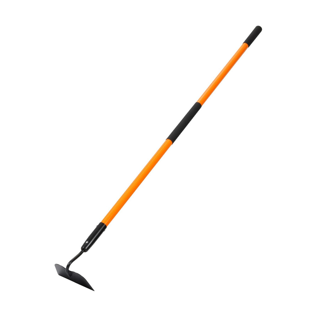 Garden Hoe Tool, Heavy Duty Hoe Garden Tool, Garden Hoe for Weeding with Long Fiberglass Handle, 58 Inches