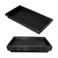 Standard 1020 Tray Sturdy Plant Growing Trays Plastic Seed Starter Tray for Microgreens Heavy Duty Seedling Trays No