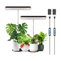 Wiaxulay Grow Light, 11in Full Spectrum Plant Lights for Indoor Growing 15W | 2 Pack Desk Grow Lamp for Seed Starting