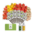 inbloom Fruit Seed Pod Kit for for AeroGarden, Ahopegarden Hydroponics Growing System, 12-Pods (350 Seeds+, Include Red