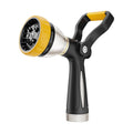 FANHAO Fireman Style Garden Hose Nozzle Heavy Duty Metal, 8 Spray Patterns | Large Lever Control, Non-Slip Ergonomic