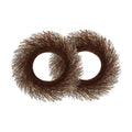 Grapevine Wreath 18 Inch, Natural Rustic Twig Wreath Base, 2 Pack
