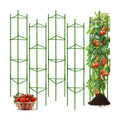 Moirsunt 66Inch Tomato Cage for Garden, 4Pack Plant Support Garden Stakes | Versatile Tomato Stakes Trellis for Raised