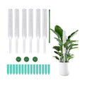 6 Pcs 25 Inch Plastic Moss Pole for Plants Monstera, Stackable Plant Support Stakes,Moss Pole for Climbing Plants