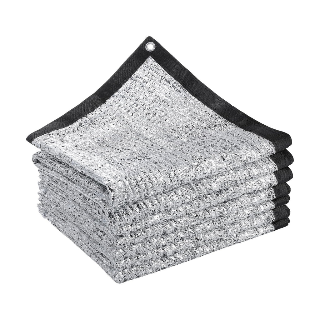 10' x 20' 70% Reflective Aluminet Shade Cloth, UV Protection and Cooling | Durable Sun Protective Shade Covers, with